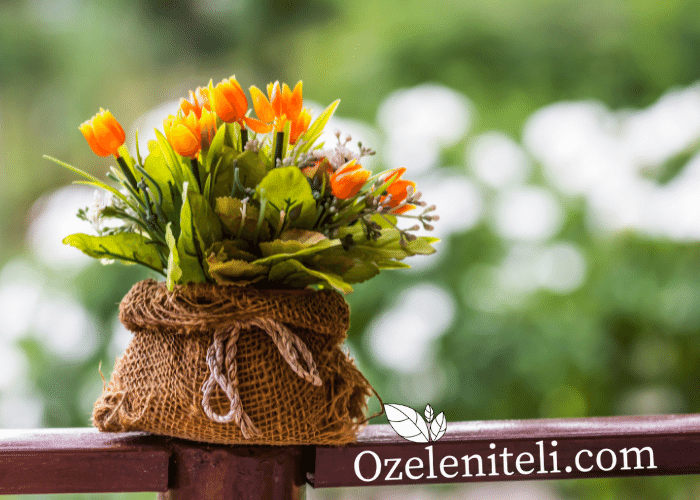 изкуствени цветя